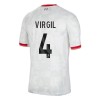 Maglia ufficiale Liverpool Virgil 4 Alternativa 2024-25 per Bambino